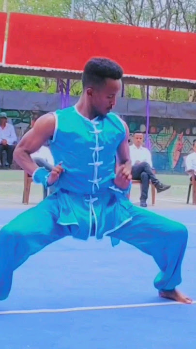 Nanquan 3rd Set Ethiopian Wushu kung-fu Ker Chinas Wushu Team Gadisa jemal 1st 🥇 #martialarts