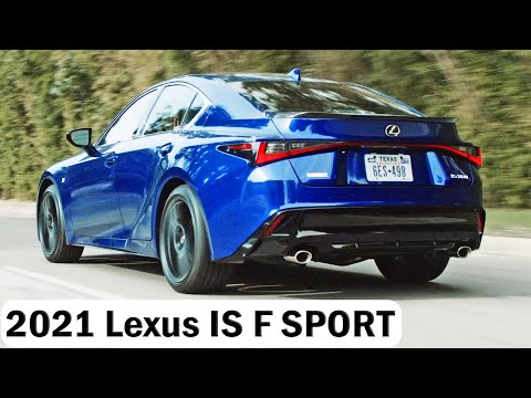 2021 Lexus IS 350 F SPORT Interior & Exterior / Ultrasonic /