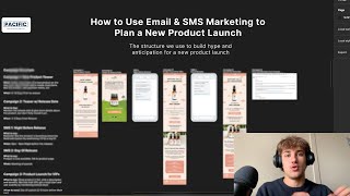 How To Use Email & SMS Marketing To Launch A New Product! (Klaviyo)