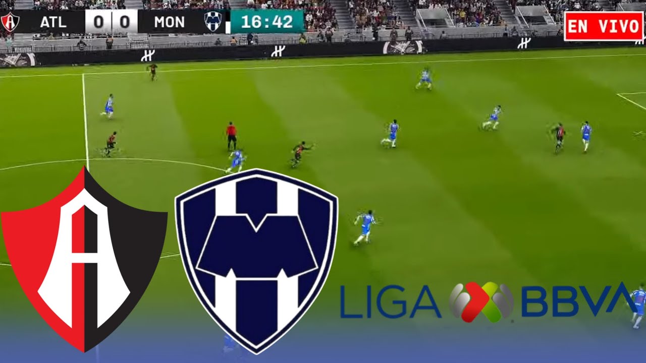 ATLAS VS MONTERREY EN VIVO ⚽ LIGA MX 2026 | JORNADA 14 | PARTIDO ...