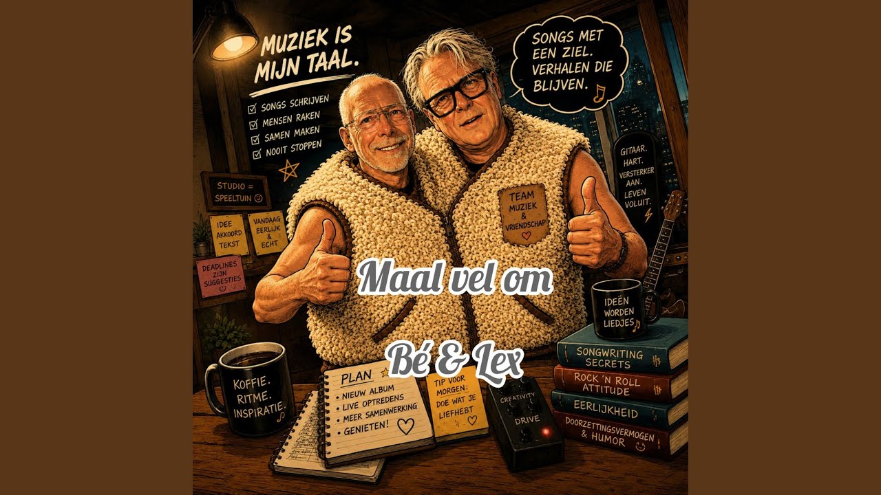 Be en Lex verrassen met de nieuwe single ‘Maal vel om’