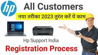 Hp Customer Account Registration  2023 | Hp Support India || Hp Help line Number/service center