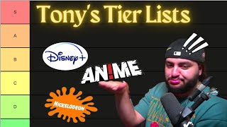 Tony's Tier lists