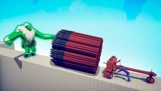 ZOMBIE GIANT vs EVERY GOD  TABS | Totally Accurate Battle Simulator 2024