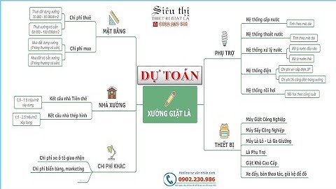 Tư vấn dự toán chi phí mở xưởng giặt là công nghiệp - Chi tiết các hạng mục !