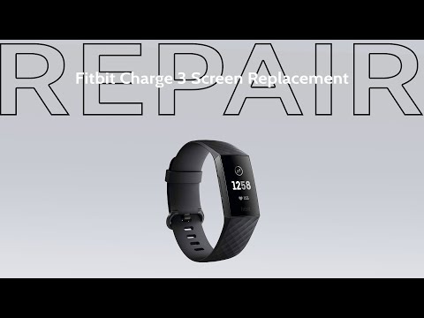 Videó: Hogyan javíthatom meg a Fitbit Charge 3 képernyőmet?