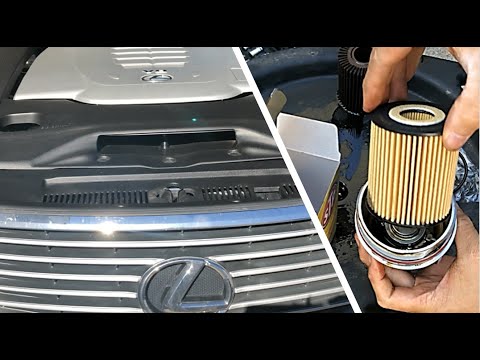 Oil Change & Filter - Lexus LS460, FnF267 - How to 038 -