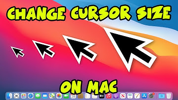 How to Change the Mouse Cursor Size on Mac