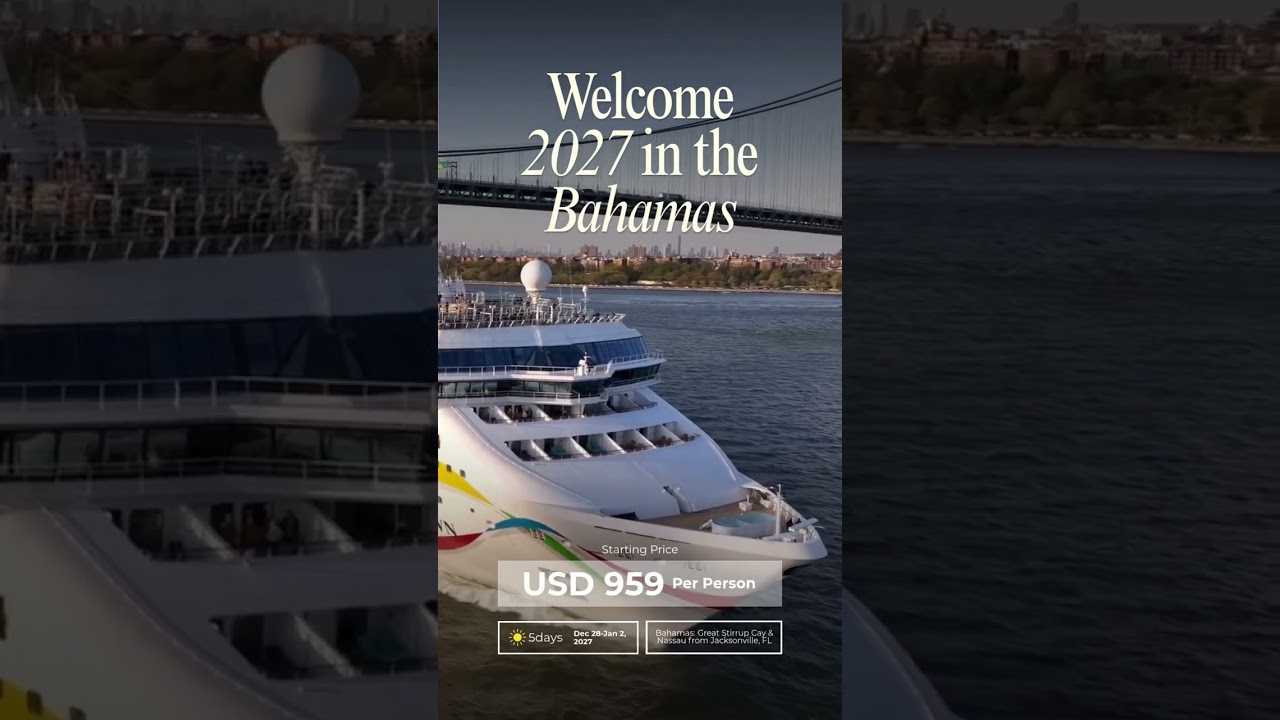 Norwegian Dawn Bahamas NYE from Jacksonville — from $959 #Shorts