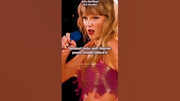 Dumbest Taylor Swift Theories People Actually Believe In | Glitched Swiftie | #shorts #fyp #viral
