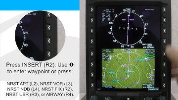 Insert or Delete Waypoint on MFD
