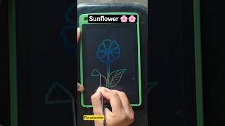 sun flower 🌸🌸#drawing #myartwork #sunflowers #easydrawing #easyartlover #artdrawing