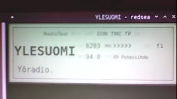 Receiving FM-RDS using redsea