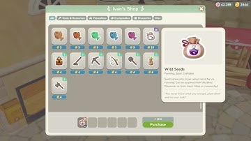 I just bought 100 Wild Seeds in My Neighbor Alice