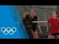 Training for Rio 2016 with USA Women's Volleyball team