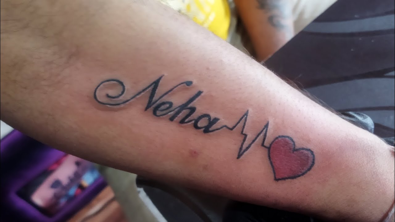 Details 76 about neha name tattoo on chest latest  indaotaonec