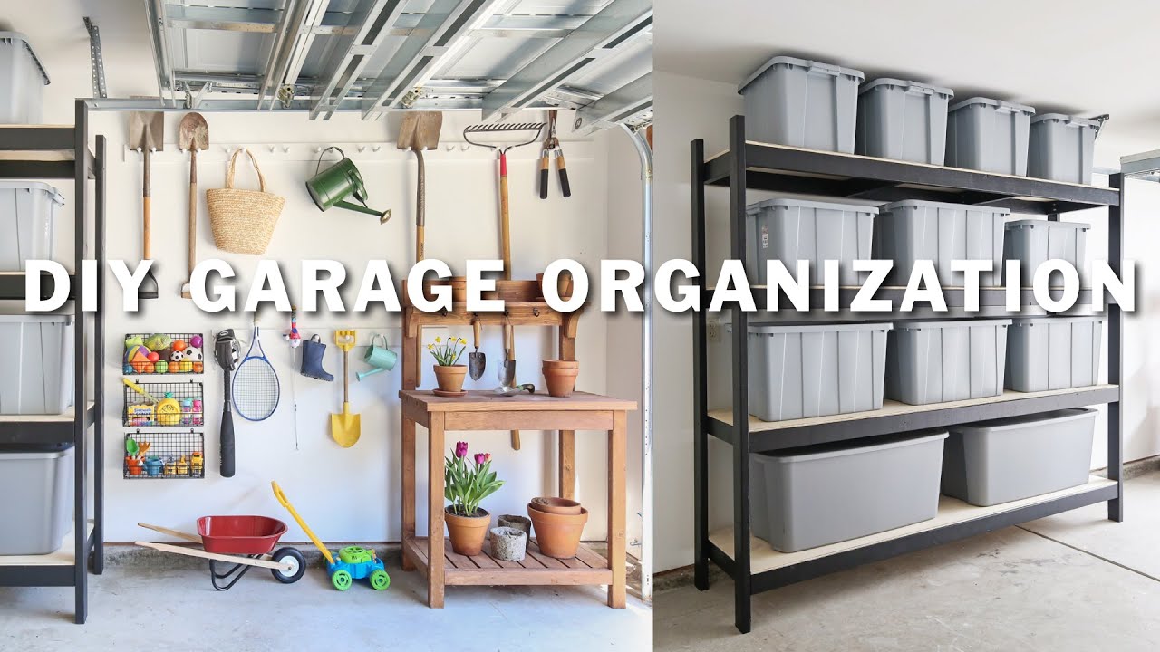 DIY Garage Organization on a Budget!