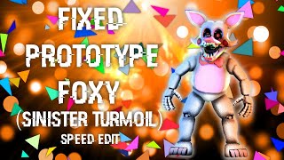 [FNAF | Speed Edit] Making Fixed Prototype Foxy/The Mangle (Sinister Turmoil)