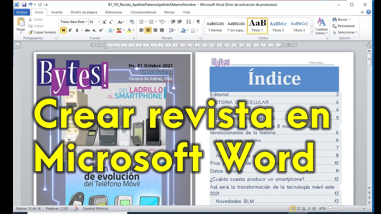 Crear Revista 2021 en Microsoft Word - thptnganamst.edu.vn