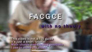 Basic FACGCE with no theory (chords and tapping)