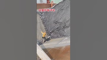 Barge unloading | Satisfying VIdeo | Relaxing video