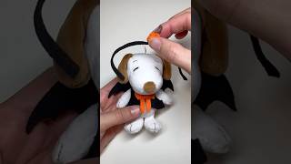 DIY Snoopy Bat Costume 🦇- Cute Halloween Keychain