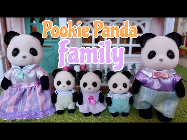 Sylvanian Families/Calico Critters Pookie Panda Family (Stop Motion) New  for 2021 - YouTube