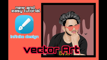 New and easy technique to make your Vector Art | face logo hd video | Instagram trend editing