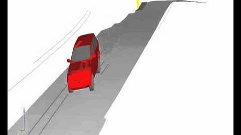 Detailled collision reconstruction - vehicle dynamics & Impact.wmv