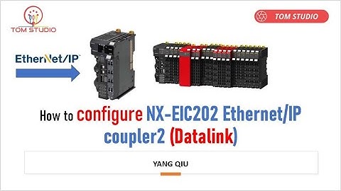 How to set up Datalink in between NX EIC202 EthernetIP coupler and PLC EIP master module