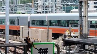 E657系カツK3編成フレッシュひたち橙(オレンジパーシモン)塗装東京駅入線