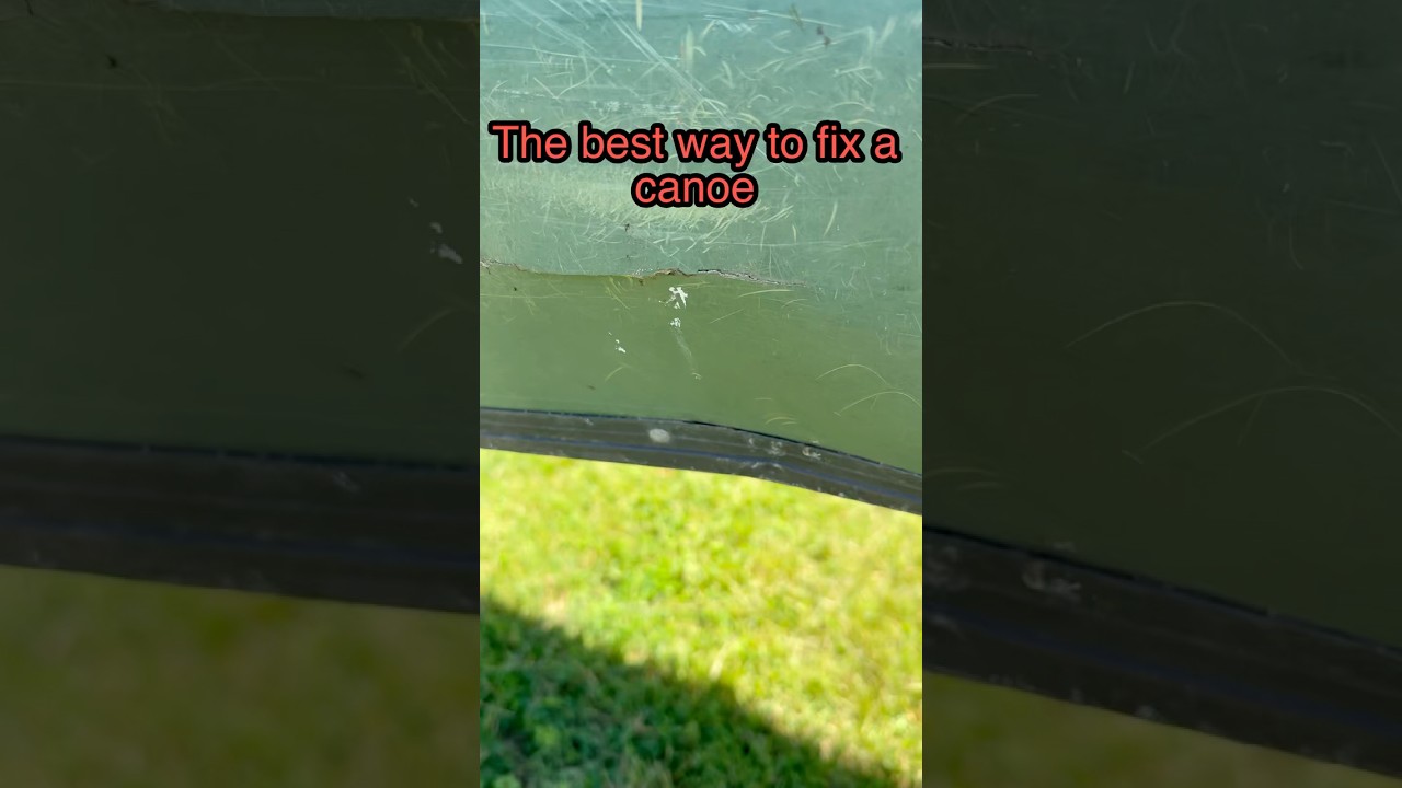 A Registered Maine Guide explains the ultimate broken canoe repair secret.