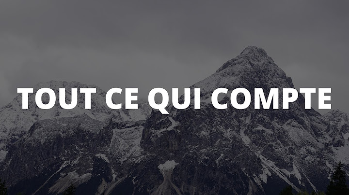 Tu es tout ce qui compte - Instrumental pour prier et Dormir