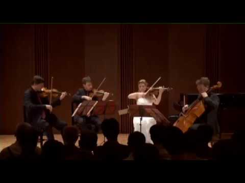 Beethoven string quartet C major op. 59/3 Razumovsky. III. Menuetto grazioso, IV. Allegro molto