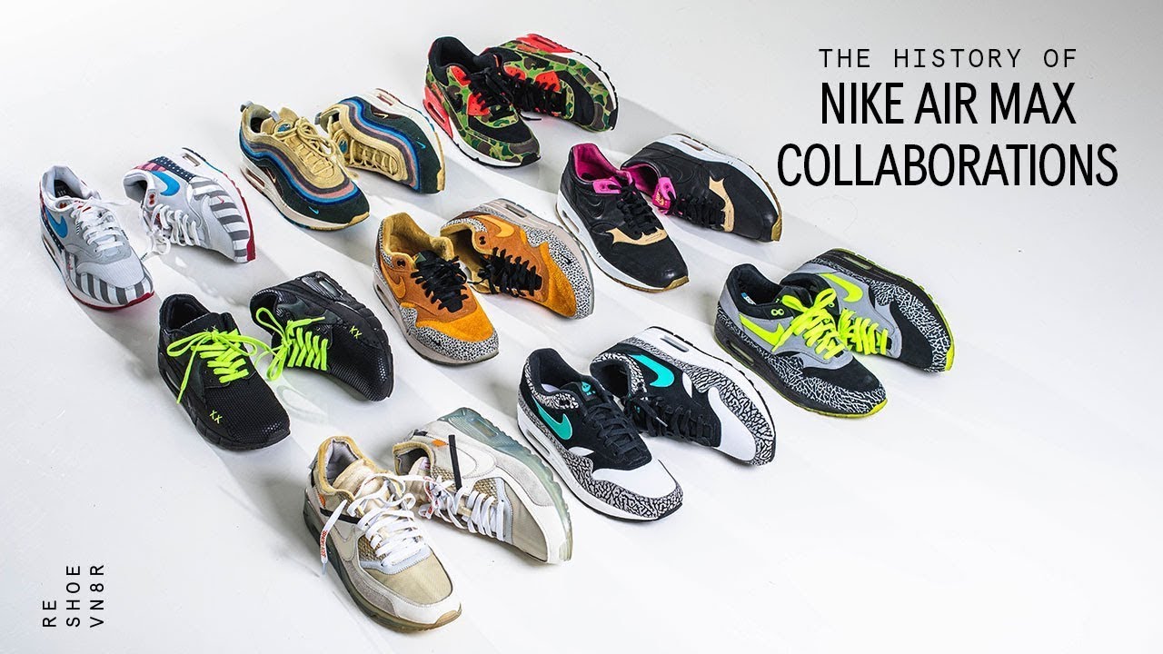 Pelágico Acerca de la configuración abrelatas The History Of Rare Nike Air Max Collaborations - YouTube