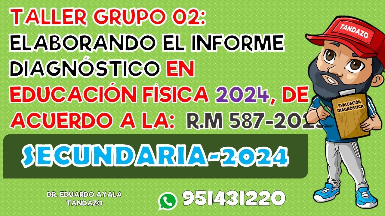 SECUNDARIA- INFORME DE EVALUACIÓN DIAGNÓSTICA EN EDUCACIÓN FÍSICA 2024