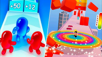 Join blob clash 3D VS Ballerina Gameplay on android and iOS mobile | Walkthrough smoothly