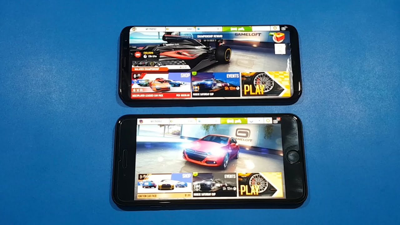 iPhone 8 Plus Vs Samsung Galaxy S8 Plus Gaming Comparison! YouTube