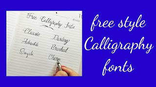 Most popular Calligraphy fonts handwriting_10 best calligraphy_Calligraphy fonts for every occasion