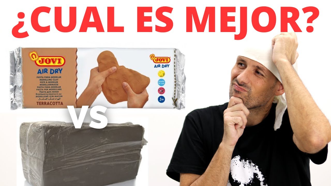 MEJOR usar PASTA JOVI o ARCILLA WED CLAY? para Modelar Esculturas o figuras  