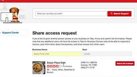 How To Share Your Business Page On Yelp