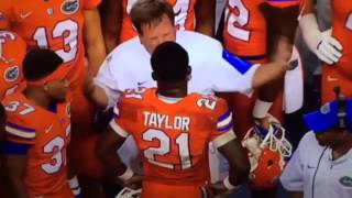 Florida Coach Jim McElwain GETS REALLY MAD