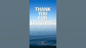 Thank You for Listening 🌌 | DVS Trilogy | Blue Fields • Deep Ocean • Mirage Horizon #short