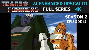 Transformers: Season 2 - Episode 12  - The Master Builders - FULL EPISODE (AI ENHANCED UPSCALED)