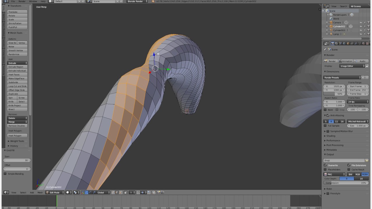 ***Not For Children*** grid fill stress test blender YouTube