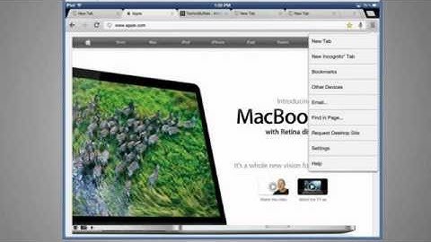 First Look- Google Chrome for iOS (iPad,iPhone and iPod Touch)