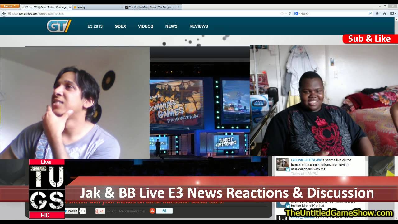 Ustream #4 Xbox One E3 Press Conference 2013 Live TheUntitledGameShow E3 News Reactions & Discussion