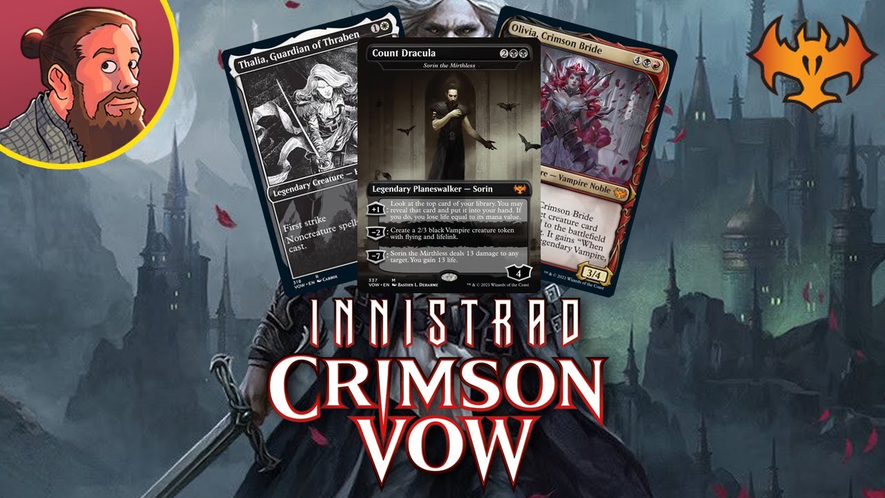 Innistrad: Crimson Vow MTG Spoilers — October 28 | Olivia, Sorin, Dracula, Blood Tokens, Frog Legend