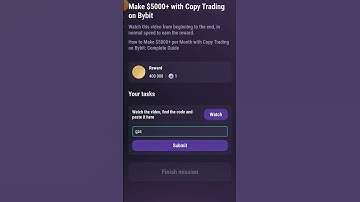 Make $5000+ with Copy Trading on Bybit || 28 Aug 2024 Tapswap Code || Today Task Code ||