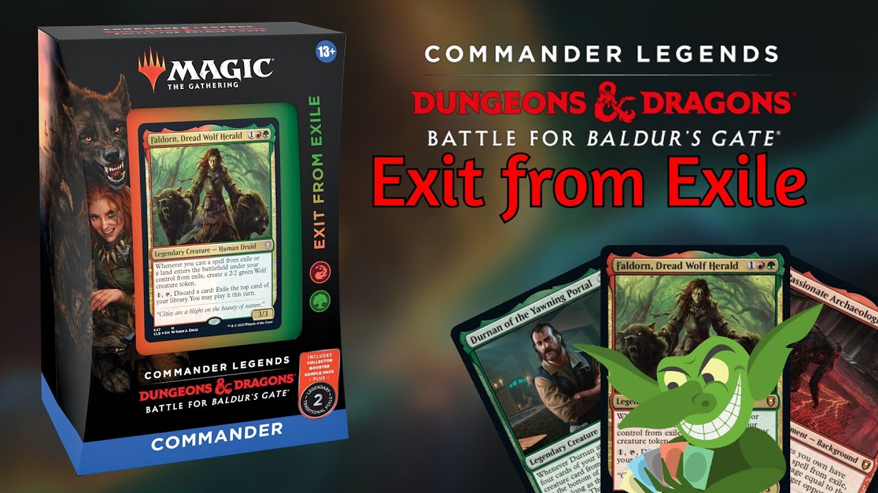 Decks de Commander - Commander Legends: Battle for Baldur